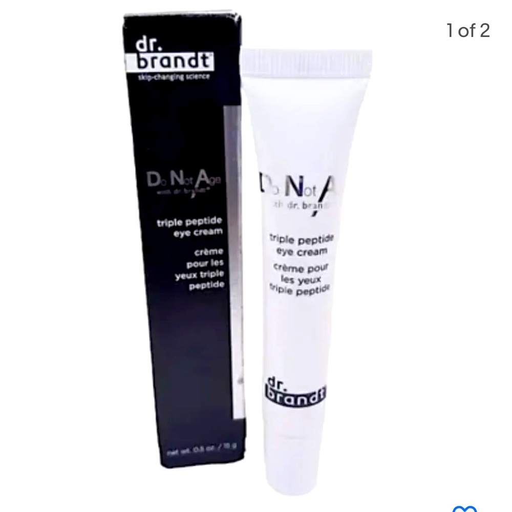 Dr Brandt Do Not Age Triple Peptide Eye Cream NEW